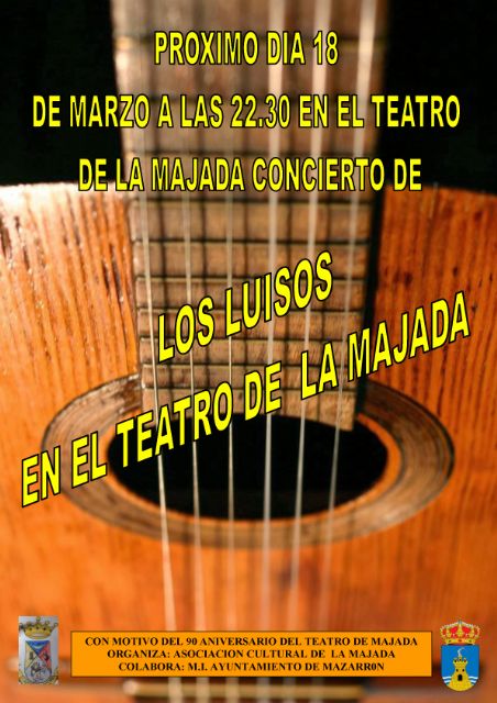 'Los Luisos' abren la celebración del 90 aniversario del teatro de Majada