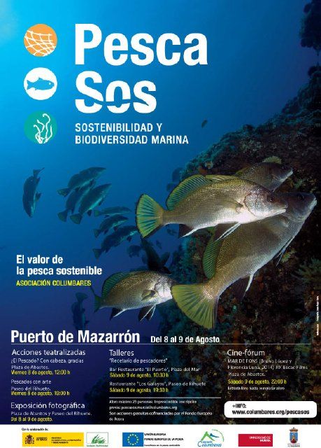 La asociación columbares inicia en Mazarrón una campaña a favor de la pesca sostenible