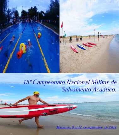 Mazarrón alberga la XV edición de los campenatos nacionales de salvamento acuático