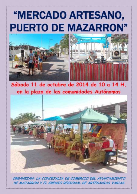 Nueva cita con el mercado artesano de Puerto de Mazarrón