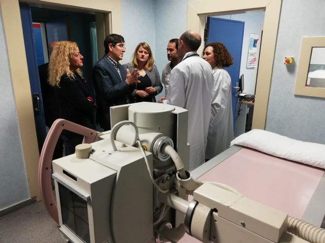 Salud amplía el servicio de radiología de Mazarrón