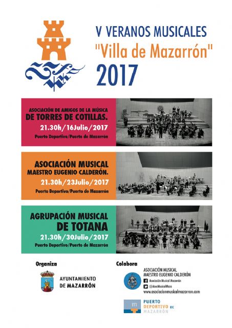 El municipio de Mazarrón celebra la quinta edición de los 'Veranos Musicales