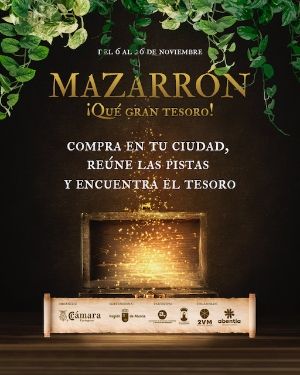 ‘¡Qué gran tesoro!’: Mazarrón colabora con la Cámara de Comercio de Cartagena en una campaña que implica a los clientes