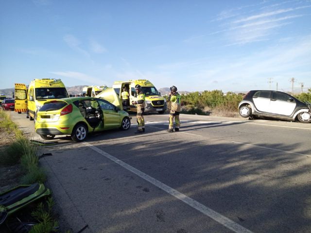 Accidente de tráfico con 6 personas heridas ocurrido en Bolnuevo