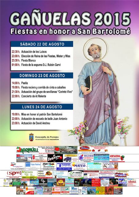 Gañuelas celebra sus fiestas en honor a San Bartolomé