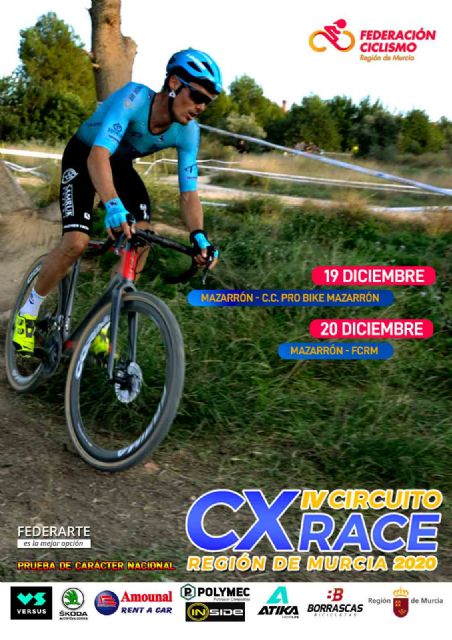 Mazarrón acoge las últimas pruebas del IV circuito CX Race ‘Región de Murcia’ de ciclismo