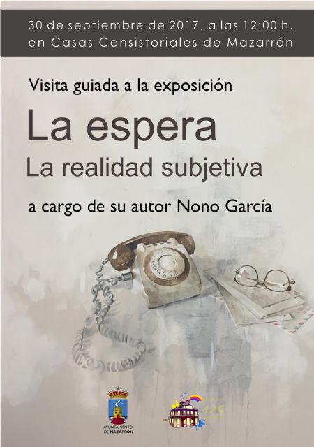 Visita guiada de Nono García a su exposición de Casas Consistoriales