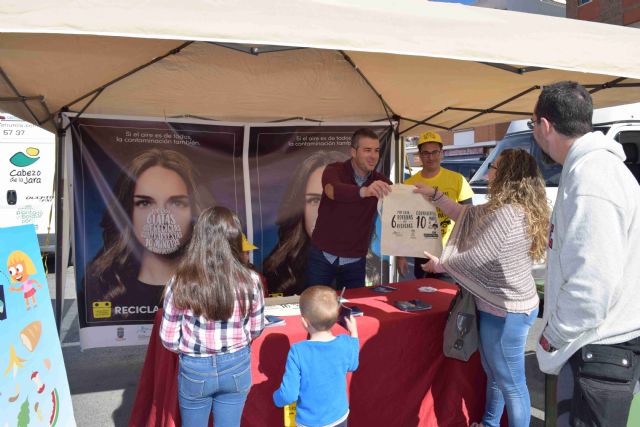 Comienza en Mazarrón la campaña 'reclicla y respira'