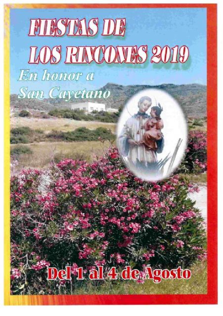 El traslado de San Cayetano inicia mañana las fiestas de los Rincones