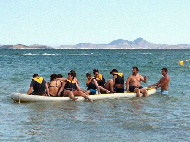 Fin de curso en Los Alcázares del Centro de Día Discapacitados de Mazarrón