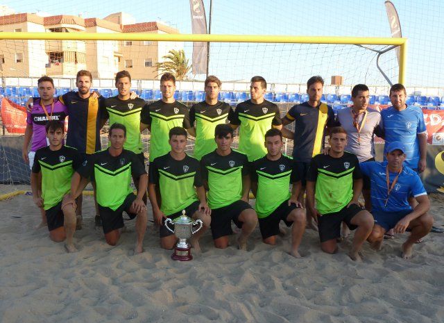 El Bala Azul se proclama en La Manga subcampeón de España de Fútbol Playa