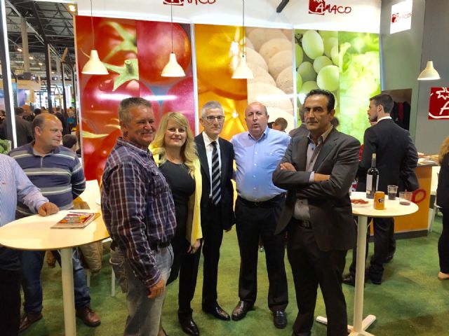 Productores y exportadores agrícolas de Mazarrón muestran la calidad de sus cultivos en la Fruit Attraction de Madrid