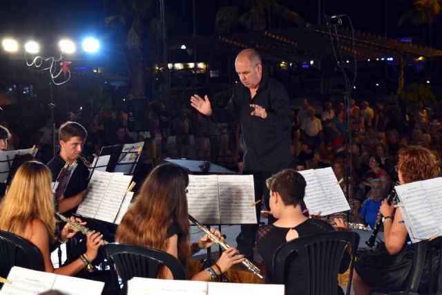 La Banda de Música de Mazarrón clausuró los 'Veranos Musicales' 2018