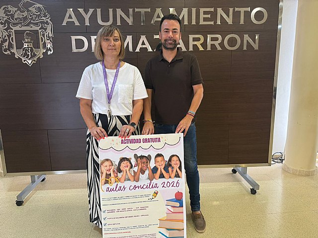 El Ayuntamiento de Mazarrón pone en marcha ‘Aulas Concilia 2026’ para facilitar la conciliación de las familias