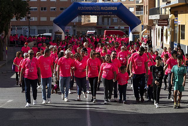 Éxito rotundo en la Marcha por la Vida organizada de la AECC de Mazarrón