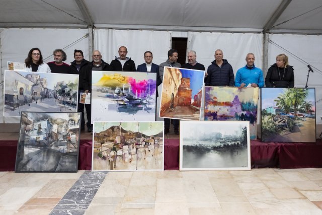 Alfredo López gana el primer premio del XIX certamen nacional de pintura memorial Domingo Valdivieso