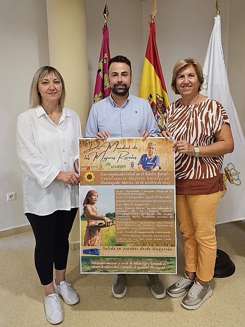 El Ayuntamiento de Mazarrón participará en las Jornadas por el Día Mundial de las Mujeres Rurales en Murcia