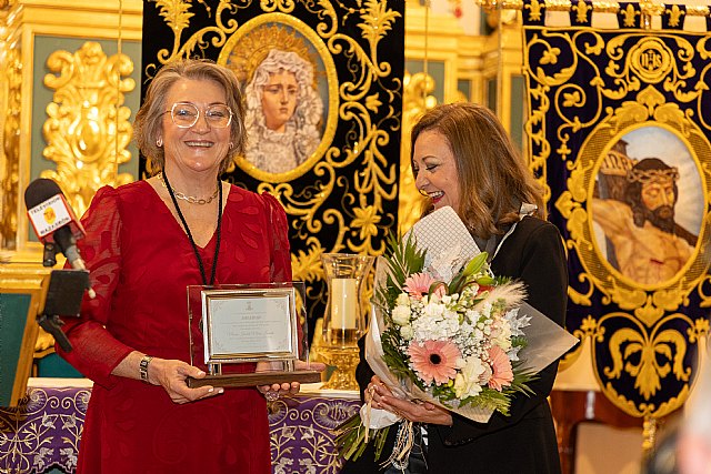 María Isabel Miras pregona la Semana Santa de Mazarrón