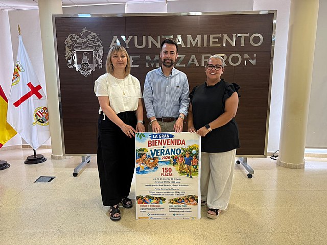 La Piscina Municipal de Mazarrón acogerá “La Gran Bienvenida al Verano 2026” con 150 plazas para menores del municipio