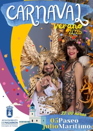 Presentación oficial del “Carnaval de Verano 2025”, en Puerto de Mazarrón