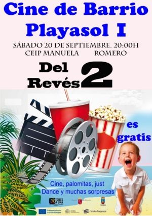 Una noche de cine para toda la familia, en Playasol