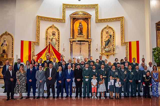 La Corporación Municipal celebra junto a la Guardia Civil la festividad de su patrona