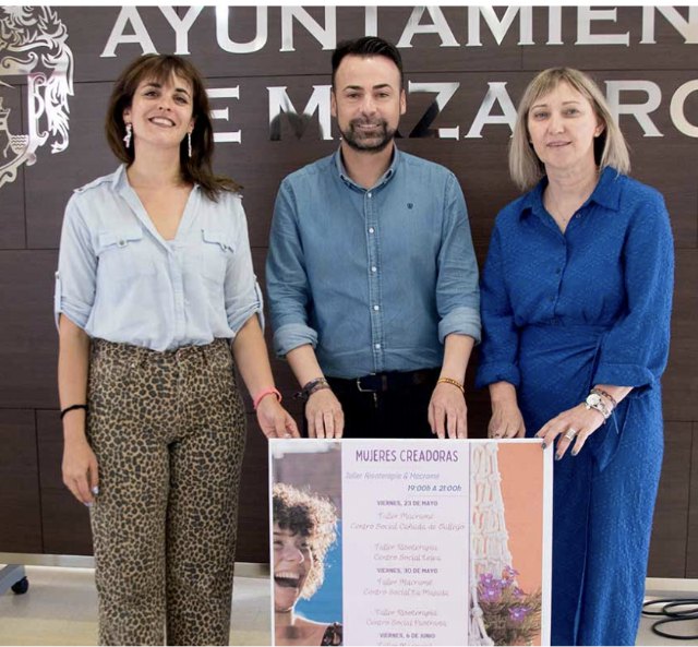 La Concejalía de Igualdad lanza una nueva edición de los talleres ‘Mujeres Creadoras’ con macramé y risoterapia en las pedanías