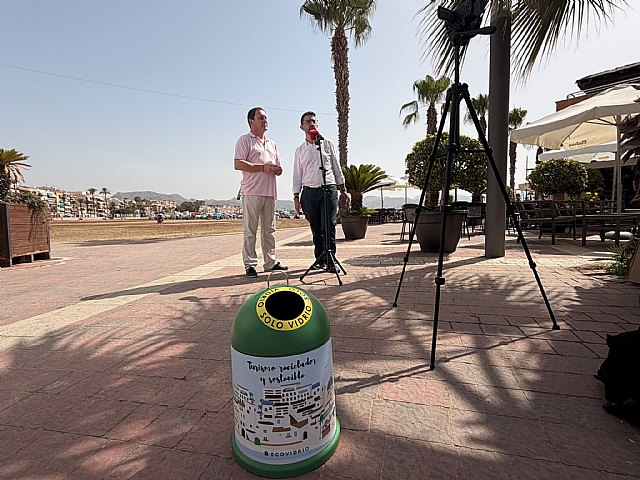 Mazarrón vuelve a optar a la Bandera Verde de la Sostenibilidad de Ecovidrio con la participación de 98 establecimientos hosteleros