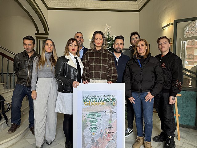 El Ayuntamiento de Mazarrón y ACOMA presentan la I Carrera y Marcha Solidaria Reyes Magos 4K