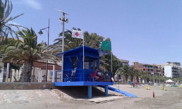 El plan de salvamento en playas amplía el número de puestos de vigilancia en junio y septiembre