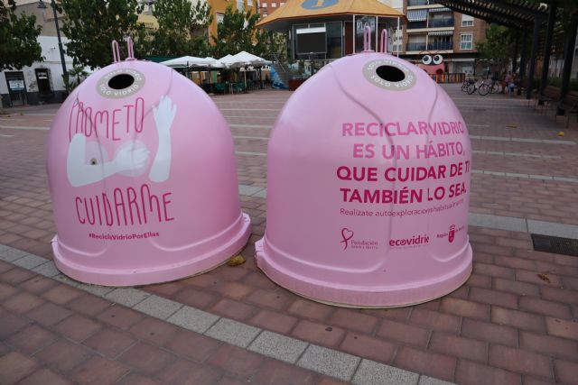 Campaña solidaria recicla vidrio por ellas