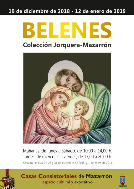 Salvador Jorquera muestra una colección de belenes del mundo en Casas Consistoriales