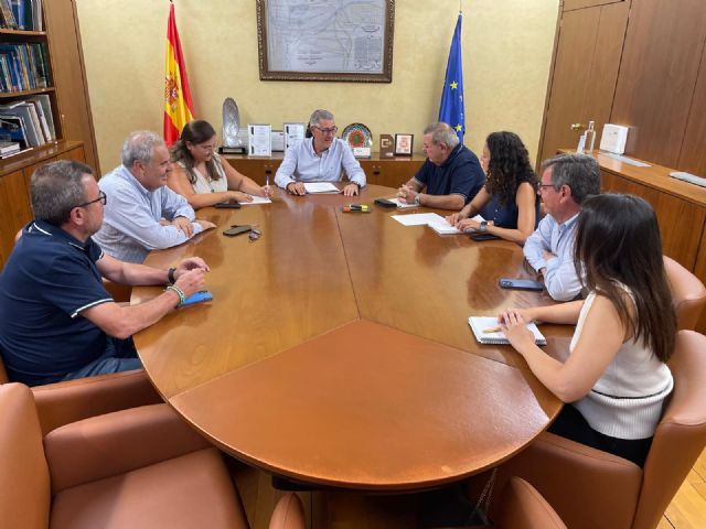 La CHS se reúne con la nueva directiva de la Comunidad de Regantes de Mazarrón