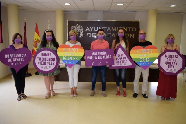 'Mazarrón por la Igualdad', campaña pionera contra la violencia de género y la homofobia