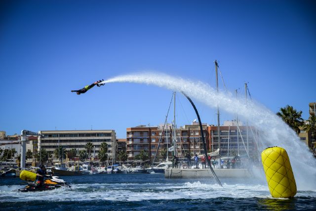 El Puerto de Mazarrón acogió el primer Campeonato de España de Flyski