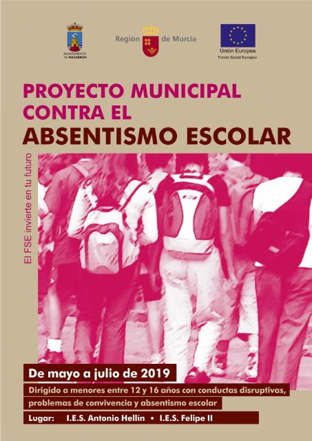 Proyecto municipal contra el absentismo escolar