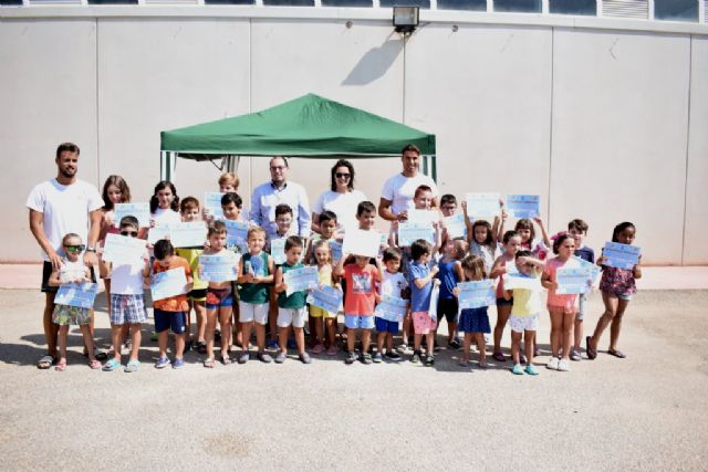 204 participantes han disfrutado de los cursos de natación de este verano