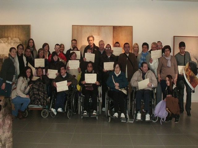 La Fundación 'Pedro Cano' premia los dibujos de los usuarios del Centro de Día para Personas con Discapacidad