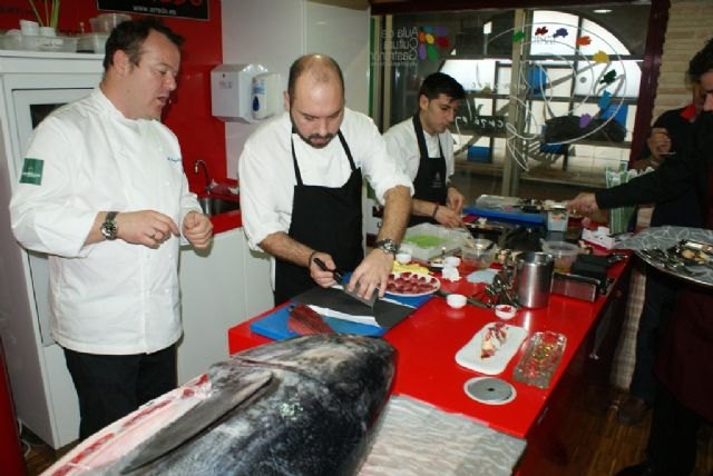 Cocineros de prestigio internacional convertirán a Mazarrón en la capital gastronómica del atún rojo