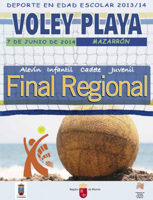 La playa de la Reya acoge este sábado 7 de junio la final regional de voley playa de Deporte Escolar