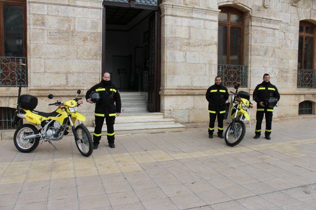 Protección Civil adquiere dos motocicletas para mejorar el servicio en zonas no urbanas