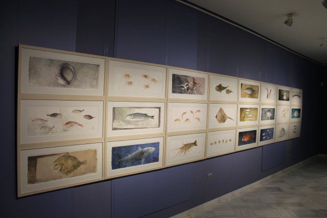 Pedro Cano expone 'peces' en las Casas Consistoriales
