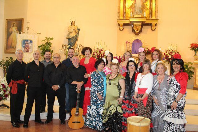Convivencia con mayores y misa rociera, preludio del cierre de las fiestas patronales de San José