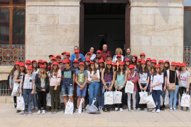 44 alumnos franceses conocen Mazarrón gracias a un intercambio con el IES Domingo Valdivieso
