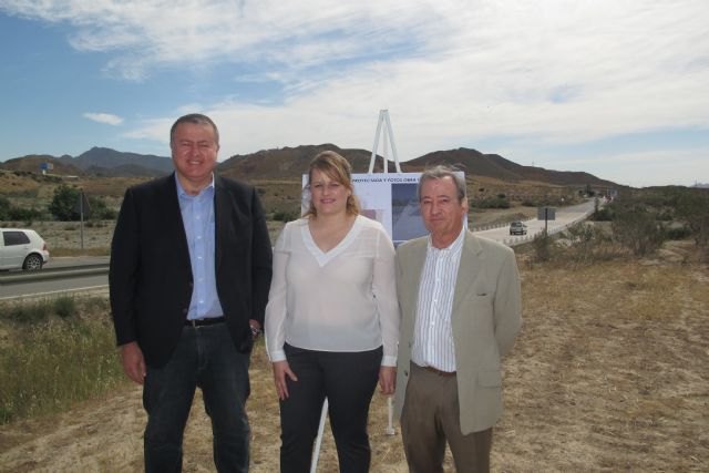 Fomento mejora el cruce de la carretera de Mazarrón a Morata sobre la rambla de las Moreras