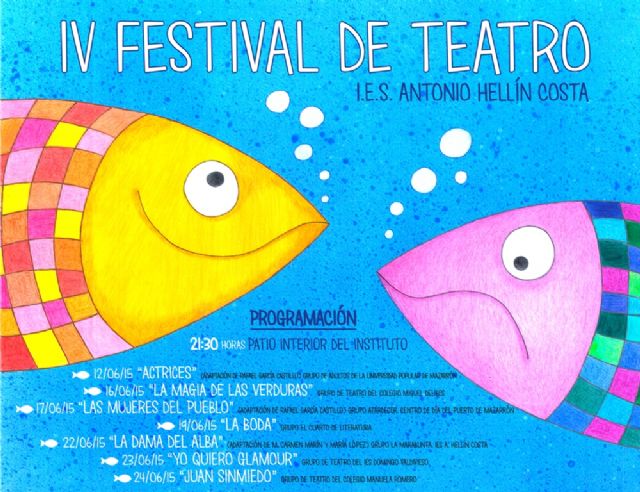 El IES Antonio Hellín de Puerto de Mazarrón alberga el IV Festival de Teatro