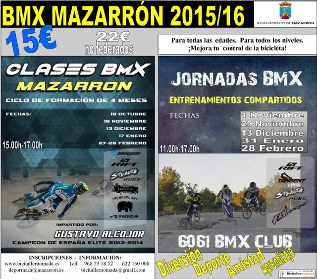 Comienza la temporada BMX en el Complejo Deportivo