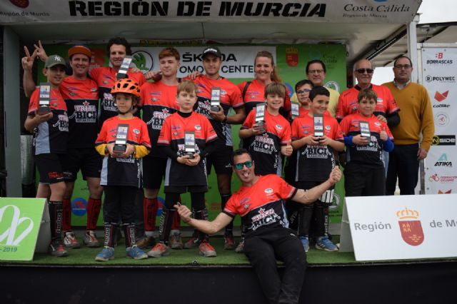 Más de 50 deportistas dan inicio en Mazarrón al campeonato regional de trial bici