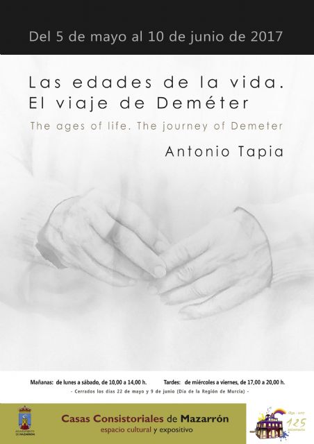Antonio Tapia expondrá en Casas Consistoriales hasta el 10 de junio