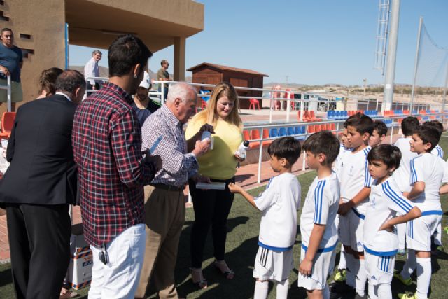 70 alumnos se forman en la escuela deportiva de la Fundación Real Madrid en Mazarrón